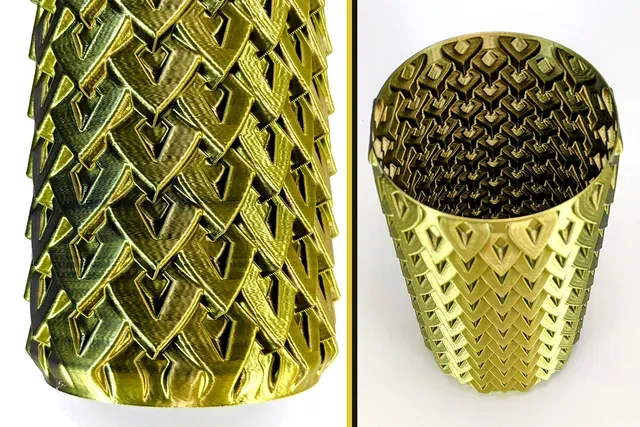 Spikey Dragon Scale Vase