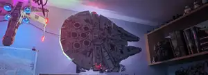 LEGO Star Wars 75192 UCS Millennium Falcon Vertical Stand Wall Mount