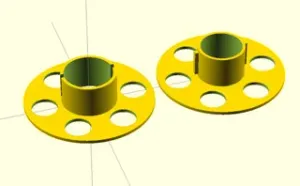 Customizeable Cable Spool Organizer