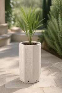 Alien Circuit Tall Root Planter with Drainage Chamber