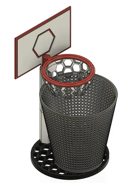 Office Trash Can Basketball Hoop (MINI) — Фото 10 из 21