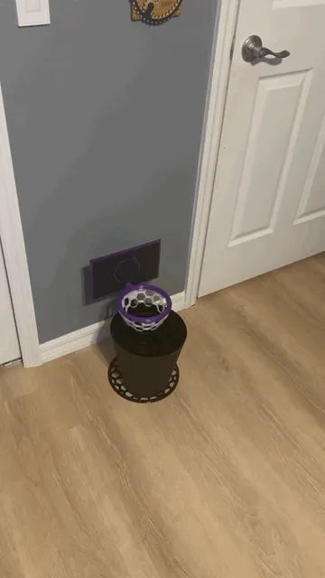 Office Trash Can Basketball Hoop (MINI) — Фото 4 из 21