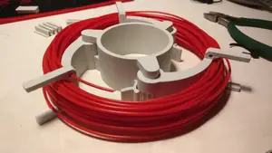 Print In Place Adjustable Filament Sample Spool