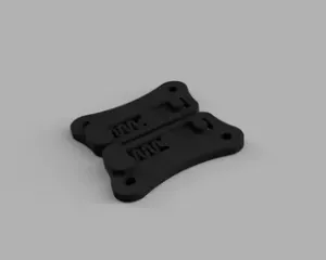DIN Mount for UHP-350 Series PSU (UHP-350-24 / UHP-350-48 / UHP-350-55)