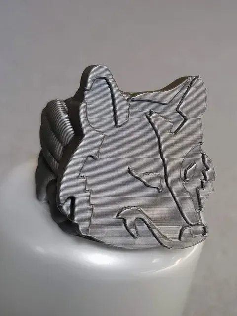 Akela wolf woogle neckerfhief scarfring. Canuto o pasa pañuelo de Akela, el lobo jefe de manada
