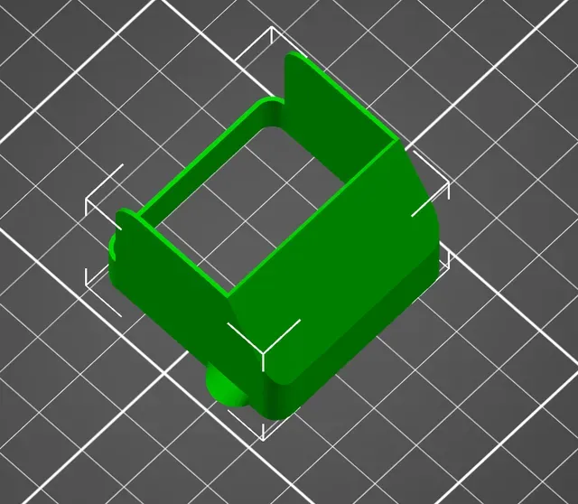 MK4 Hotend Fan Shield - eliminates turbulence / drafts at the nozzle caused by the hotend fan - Fan shroud - REMIX — Image 3 of 9