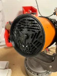 Tri-Bahtinov mask for Celestron C90 telescope