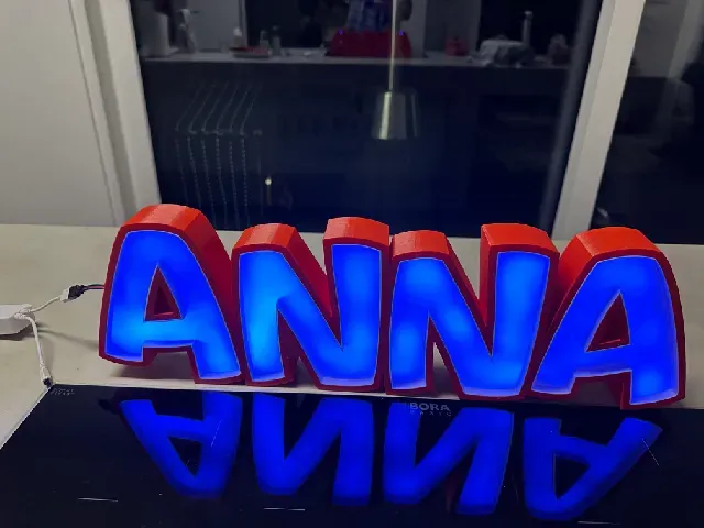 ANNA LED- Namenslampe (Name lamp) — Фото 2 из 8
