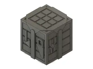 Minecraft řemeslný stůl (Minecraft Inspired Crafting Table)