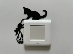 Wall Light Switch Decoration #12