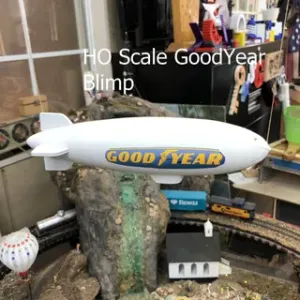 HO Scale Goodyear Blimp