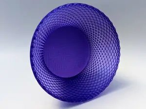 Pineapple Geo Bowl Vase Mode or Standard Print
