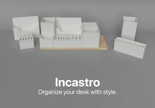 Incastro. Desk organizer. — Фото 5 из 5