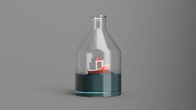 "Not The Benchy" in a bottle (SC) — Image 3 of 3