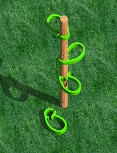 Universal click on stick Plant Holder Clips