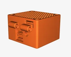 Orange Pi Zero 3 Case with Expansion Board