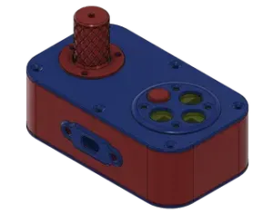 Spinner Control Case