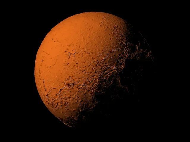 Venus with known topography scaled one in sixty million