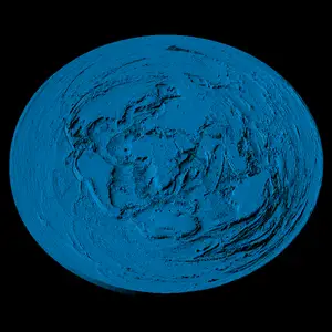 Flat Earth scaled one in 250 million