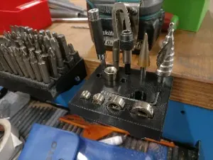 Screwdriver bits and drill stopper makita holder