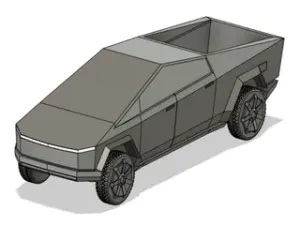 Tesla Cybertruck (high detail)