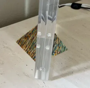 Pyramid Picture Frame Holder / Stand