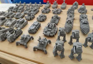 Panzershrieeek !!! (tank miniatures and wargame rules)