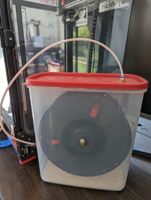 Airtight filament spool container for Prusa MK2.5/3/S, Voron 2.4