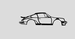 Porsche 911 2D wall art