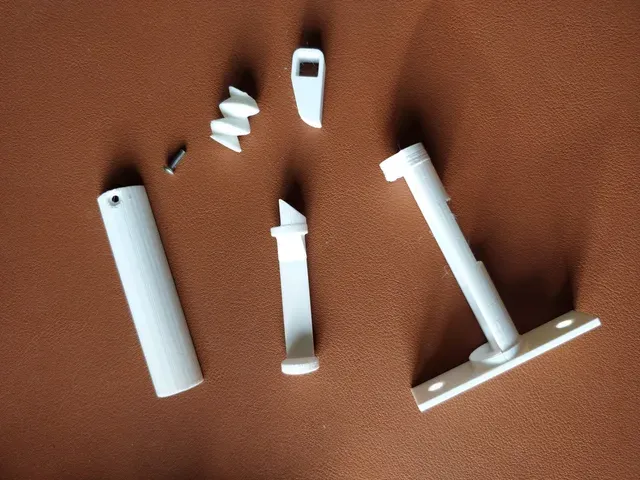 Lock mechanism for old doors (UPDATED) / Mécanisme de serrure pour porte ancienne