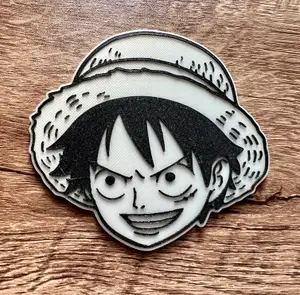 One Piece Luffy Magnet (8x3mm magnets)