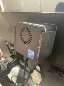 Holder for miniPC maibenben PCJ4/M1T/GMK Nucbox S
