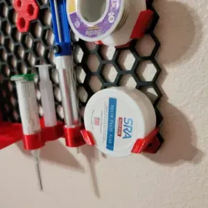 Flux Paste Holder for Honeycomb Storage Wall