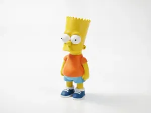 Bart Simpson Figurine Cartoon 3D Printable