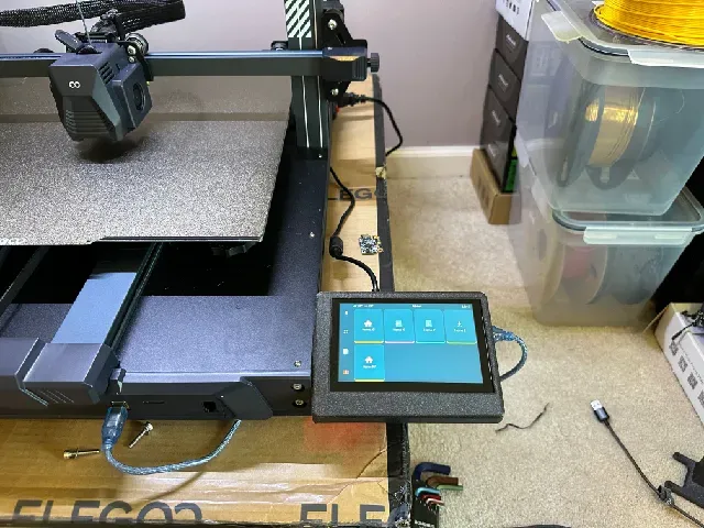 Neptune 3 Pro/Plus/Max BTT TFT50 and Raspberry Pi 4 Mount — Фото 2 из 4