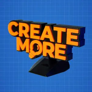 Create More Desk Sign