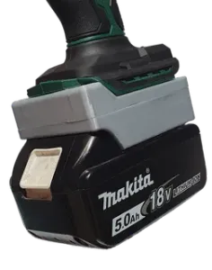 Makita LXT 18V battery to Parkside x20 tool adapter