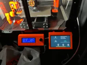 Original Prusa Enlosure (OPE) - Raspberry Pi Mount with 5" Display for Dan