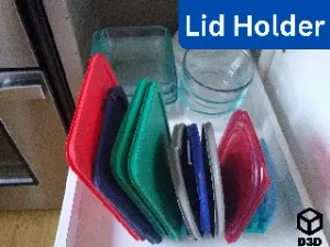 Tupperware Lid Holder