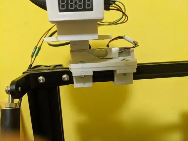 Arduino based spool holder with weight sensor free 3D print model — Фото 3 из 5