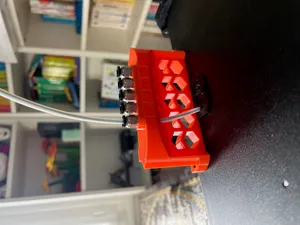 MMU2 tube feeder for the Prusa enclosure with repbox 2.5