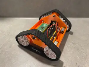 Battlebot Sumo Robot using Raspberry Pi Pico and WuKong 2040 breakout board