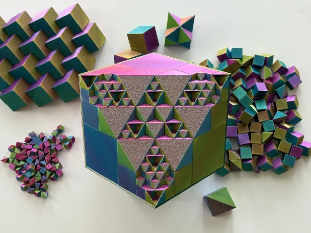 Endless Design Blocks | Scalable 3D Pattern Block Set for Geometric Art & More! — Image 3 of 20