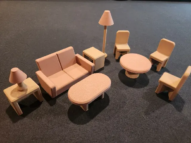 Dollhouse Furniture Play Set — Фото 11 из 12