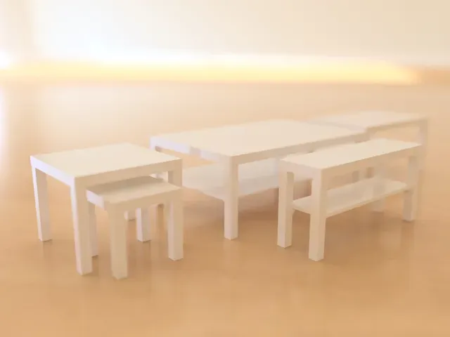IKEA LACK Collection 1/12th scale - assembly required (to get the full IKEA experience) — Image 2 of 5