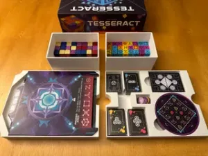 Tesseract board game insert