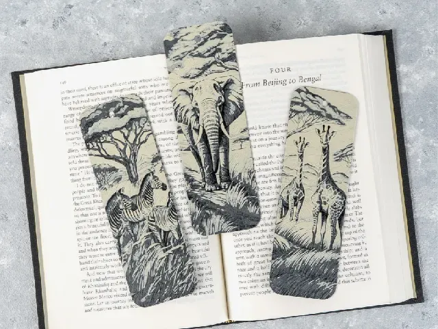 Savanna Wildlife Bookmarks