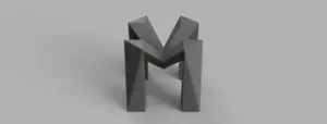 The letter M