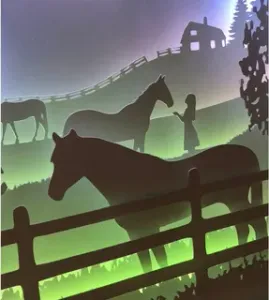 Horse Fields and the Girl lightbox