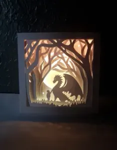 Dragon in the Forest lightbox